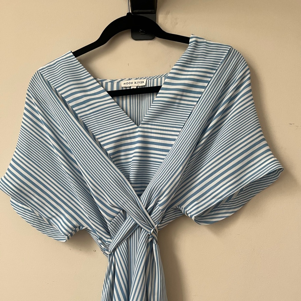 Moon River Striped Dress